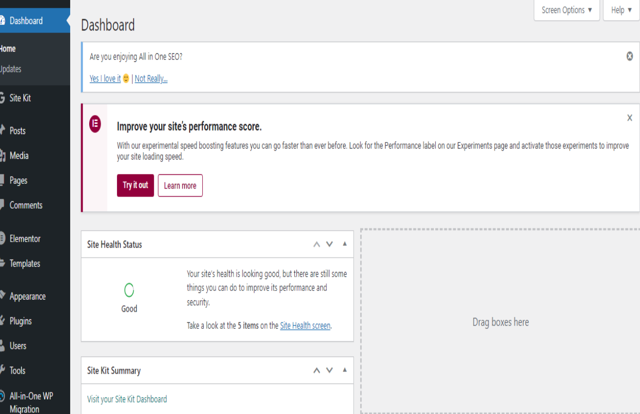 How to understand the WordPress Dashboard: Easy Explanations